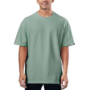 T-shirts surdimensionnés pour hommes, vêtements streetwear, t-shirts en coton lourd 100% pour hommes - Product Image 2