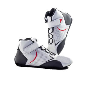 Bottes de course de karting légères à haute adhérence en cuir microfibre respirant de qualité supérieure pour sports motorisés OEM ODM Marque privée - Product Image 6