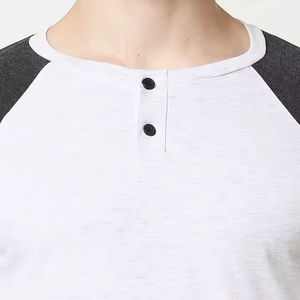 Men's Regular Fit Woven 100% Cotton Breathable Quick Dry Casual <b>Long</b> <b>Sleeve</b> O-Neck T-Shirt Solid <b>Brown</b> Green HIFFU SPORTS WEAR - Product Image 5