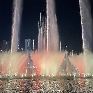 Fuente Musical con Sistema de Control DMX 512, Iluminación LED, Construcción en Acero Inoxidable 304/Cobre, Fuente de Agua Duradera para Exteriores - Product Image 2