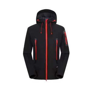 Vestes softshell d'hiver pour hommes à bas prix, pour le camping en plein air, la randonnée, coupe-vent, légères, à capuche - Product Image 4
