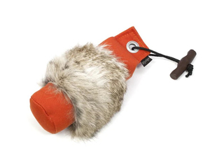 Premium <b>Fur</b> Covered Hunting Game Call Durable Olive Green Outdoor Hunting Accessory - Product Image 6