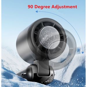 Ventilatori Portatili Mini Turbo con Display LED, Ricaricabili USB, Raffreddamento a Ghiaccio, in ABS, per Interni/Esterni (Solo Logistica USPS.TK/TME) - Product Image 4