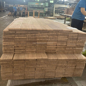 Piètement de meuble en bois dur, structure longue et stable, écologique, moderne, avec âme en MDF et placage, durable, fabriqué au Vietnam - Product Image 6