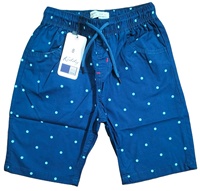 Shorts d'été 100 % coton respirant et écologique pour garçons, imprimés par transfert thermique, tricotés mi-longs, élastiques, pour enfants de 1 à 14 ans