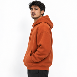 <b>Men</b> <b>Fleece</b> <b>Oversize</b> <b>Hoodie</b> Offers Warm Fabric Relaxed Comfort And Durable Construction For Winter Leisure And Outdoor Wear - Product Image 3