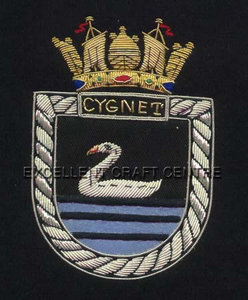 Parche de Encaje Bordado de Alta Calidad CYGNET, Insignia Circular de Tela Cosida con Diseño de Lujo para Prendas - Product Image 5