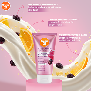 Crème 21 Xtra Bright Scrub 150ml Gommage exfoliant profond pour le visage pour une peau lisse et claire - Product Image 4
