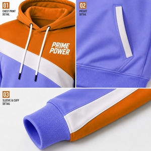 Conjunto Deportivo para Hombre, Sudadera con Capucha y Pantalones Jogger, Dos Piezas, Ropa Deportiva Informal para Gimnasio, Entrenamiento Atlético, Fabricante de Ropa al Por Mayor - Product Image 4