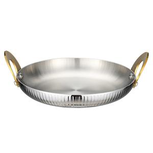 Ollas Profesionales para Sopa y Caldo de Acero Inoxidable 304, Redondas, Doradas, de Lujo, Aptas para Inducción y Horno, para Hoteles y Restaurantes - Product Image 1