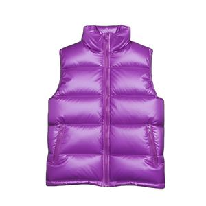 OEM <b>Top</b> Trending Wholesale Custom Sublimation Printed Men's Casual <b>Bubble</b> Puffer Winter Outerwear Vest - Product Image 1