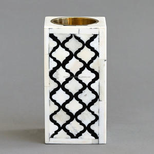 Quemador de lujo con incrustaciones de hueso Bakhoor madkhan mubkhar bakhoor quemador de incienso islámico madkhan para obsequios - Product Image 3