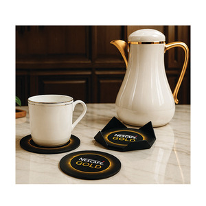 Ensemble de sous-verres en bois personnalisés de qualité supérieure avec impression pour Noël et la rentrée scolaire, décoration de table élégante - Product Image 5