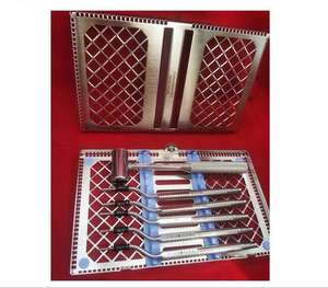 Kit de micro-chirurgie orale de base, ensemble de chirurgie parodontale, instruments dentaires en titane bleu, certifié CE ISO par Grip Surgical - Product Image 6