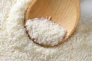 Poudre de noix de coco séchée de qualité supérieure, riche en matières grasses (63%), emballage en vrac de 25 kg, goût sucré, pour la pâtisserie et la confiserie - Product Image 4