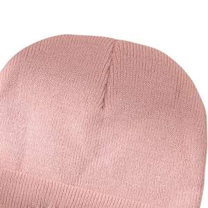 Gorro de punto elástico con logotipo personalizado OEM, tejido jacquard, de algodón, con puño, diseño de calavera, gorro tipo beanie, cálido, sublimado, con lazos de frutas. - Product Image 4