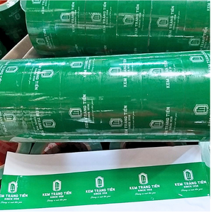 Dimensions <b>Logo</b> Printed Tape OEM Service Modern Production System Option Customizable Production Lines Custom <b>Sticker</b> - Product Image 2