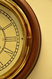 Wooden <b>Wall</b> <b>Clock</b> for Home <b>Decor</b> Silent Non Ticking <b>Decorative</b> <b>Wall</b> <b>Clock</b> for Living Room Bedroom Office Kitchen - Product Image 5