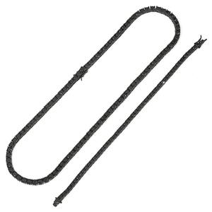 Hip Hop Black Moissanite Tennis Chain <b>Necklace</b> Iced Out Luxury Street Fashion <b>Statement</b> Rapper Style Chain for Men - Product Image 3