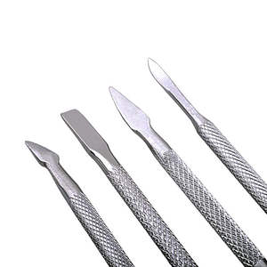 Empujador de Cutículas y Limpiador de Uñas Portátil de Acero Inoxidable Desechable de Doble Punta Fácil de Usar con Logotipo Personalizado y MOQ Bajo - Product Image 4