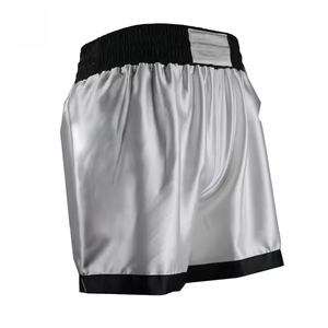 Shorts de MMA transpirables de alta calidad, OEM al por mayor, lisos, elásticos, para lucha, MMA, kick boxing, material de poliéster y spandex. - Product Image 2