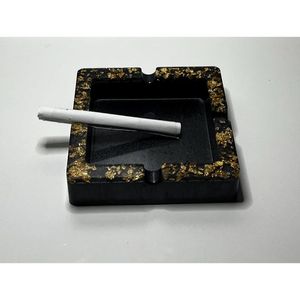 Cendrier élégant en résine de luxe, écologique, porte-cigarettes moderne, plateau à fumer pour une décoration intérieure haut de gamme - Product Image 3
