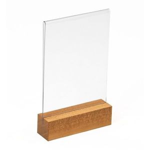 Support de Présentation de Comptoir Moderne en Acrylique Transparent Sans Cadre pour Photos de Mariage en Plexiglas 4x6 5x7 8x10 - Product Image 5