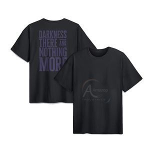 Camiseta Casual para Hombre 2026, Moderna, de Alta Calidad, con Estampado de Técnica de Punzonado, 100% Algodón, Cómoda y Agradable al Tacto - Product Image 3