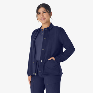 Nuevo Diseño de Bata de Laboratorio Personalizada, Cuello Reforzado, Corte Largo y Ajustado, 72% Poliéster/21% Rayón/7% Elastano, Cómoda - Product Image 2