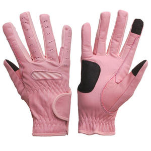 Gants de course en cuir pleine main unisexes antidérapants pour usage extérieur, marron, fermeture à enfiler, gants de moto marron avec revêtement noir - Product Image 2