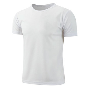 เสื้อยืดคอกลมแขนสั้นผู้ชาย ผ้าฝ้าย 100% ระบายอากาศได้ดี ลายเรียบ ไซส์ใหญ่ สไตล์ลำลอง พิมพ์ลายแบบซับลิเมชั่น น้ำหนัก 220 กรัม - Product Image 2