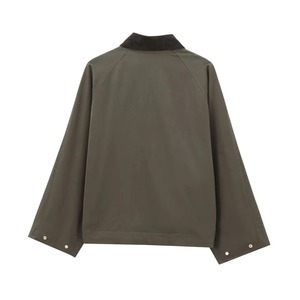 Gran oferta, ropa de invierno, bolsillo en el cuello con cremallera, chaqueta de otoño e invierno, top de manga larga de color sólido para hombres, chaquetas para exteriores - Product Image 6