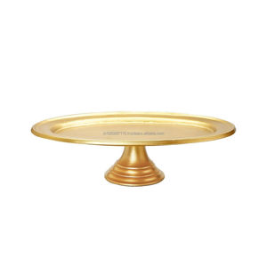 Support à gâteau en métal, plateforme polyvalente pour desserts, gâteaux, pâtisseries, cupcakes, présentoir élégant, robuste, réutilisable, pièce maîtresse décorative - Product Image 1