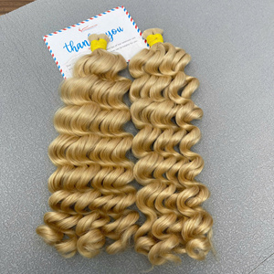 Extensiones de Cabello Humano Virgen Vietnamita 100% Ondulado Profundo, Muchos Colores, Proveedor de Cabello Humano Sin Procesar - Product Image 6