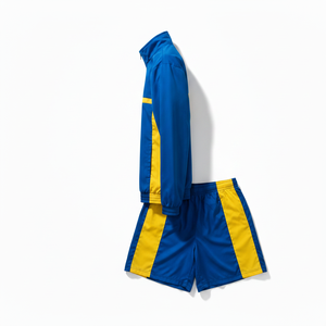 Survêtement en nylon léger et uni pour adolescents, style streetwear oversize, avec logo brodé personnalisé, idéal pour l'été et l'entraînement – Vente chaude directe usine OEM - Product Image 2