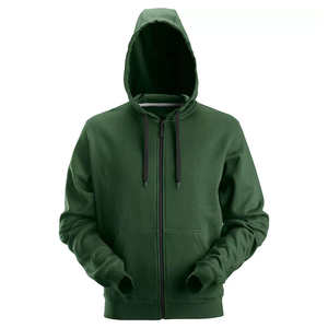 Hoodies unisexe en molleton oversize à fermeture éclair, coupe ample, de haute qualité, pour hommes - Product Image 5