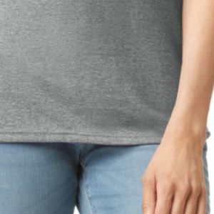 T-shirt en coton à manches courtes pour femme – Vente en gros – Doux, respirant, décontracté, confortable, léger, col rond – Idéal pour l'été - Product Image 6