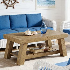 Tavolino da Caffè Rettangolare con Spazio di Archiviazione per Uso Centrale - Product Image 4