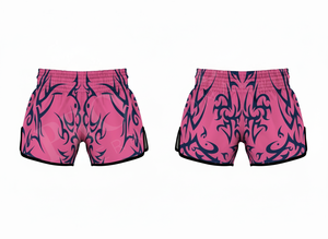 Shorts de Muay Thai OEM de haute qualité pour l'entraînement professionnel, avec design imprimé par sublimation sur toute la surface, pour la lutte au ring. - Product Image 5