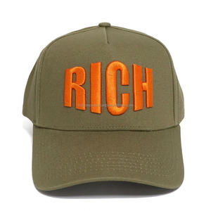 Vente en gros de casquette de baseball avec logo brodé sur mesure casquette de protection solaire et d'ombrage casquettes de baseball saisonnières pour hommes et femmes - Product Image 1