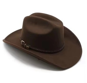 Chapeaux de cowboy pour les aventures en plein air et les tenues décontractées - Meilleure vente - Chapeaux de cowboy en cuir personnalisés imprimés pour l'hiver - Product Image 6