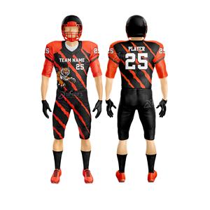 Uniforme de Fútbol Americano de Entrenamiento al por Mayor OEM 25/26, Uniforme de Fútbol Americano Hecho en Pakistán, el Mejor Uniforme de Equipo de Fútbol Americano - Product Image 5