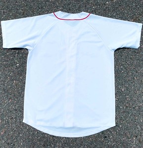 Conjunto Deportivo de Jersey de Béisbol con Cuello en V, Transpirable, con Logotipo Personalizado de Alta Calidad, 100% Poliéster, Tallas Grandes para Adultos - Product Image 6