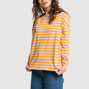 Camiseta de Manga Larga para Mujer, Estampado Gráfico, Informal, a la Moda, de Algodón, Diseño Personalizado, Proveedor de Ropa - Product Image 4