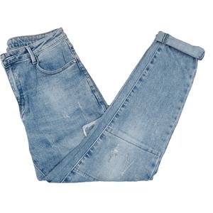 Pantalon en jean denim lavé de haute qualité, orienté vers l'exportation, jean droit à la mode pour hommes, vente en gros de coton spandex - Product Image 1