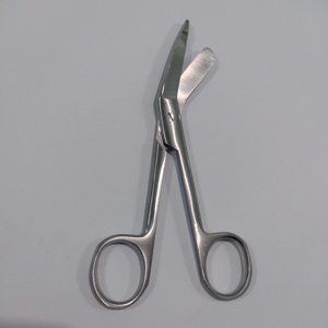Tijeras quirúrgicas curvas Lister de alta calidad MEDIHEAL SURGICAL CORPORATION, de acero inoxidable alemán, para vendajes y apósitos. - Product Image 4