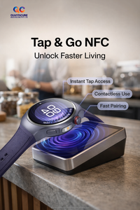 สมาร์ทวอทช์ 2025 QC BT10 หน้าจอ 1.51 นิ้ว สำหรับทุกเพศ รองรับ AI Chat, NFC, GPS, เข็มทิศ, ไฟฉาย, โทรผ่านบลูทูธ, กันน้ำ 3ATM, ฟิตเนสแทรคเกอร์ 5 Max - Product Image 3