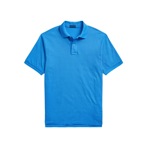 Chemises pour hommes à manches courtes en polyester/coton, respirantes, douces, anti-rides, avec logo brodé personnalisé, prix d'usine, ODM - Product Image 2