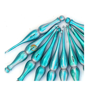 Wooden Crochet Hooks <b>Set</b> of 7 for Knitting Crocheting Sizes Engraved Rosewood Wooden Handicrafts Great Gift Item by AYAANS - Product Image 5