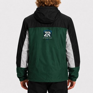 Chaqueta casual transpirable y cortavientos de tela suave con cremallera, impermeable y a prueba de viento para hombre, de calidad económica y personalizable. - Product Image 6